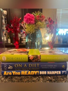 Health, Wellness, Weight Loss Book Bundle of 3: Bob Greene, Bob Harper, Dr. Oz